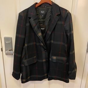Women's Plaid Jacket/Blaser
